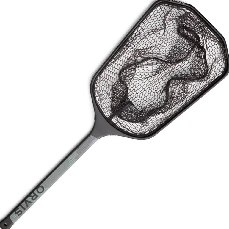 Épuisette Raquette Orvis Wide Mouth Guide Net Steel Camo