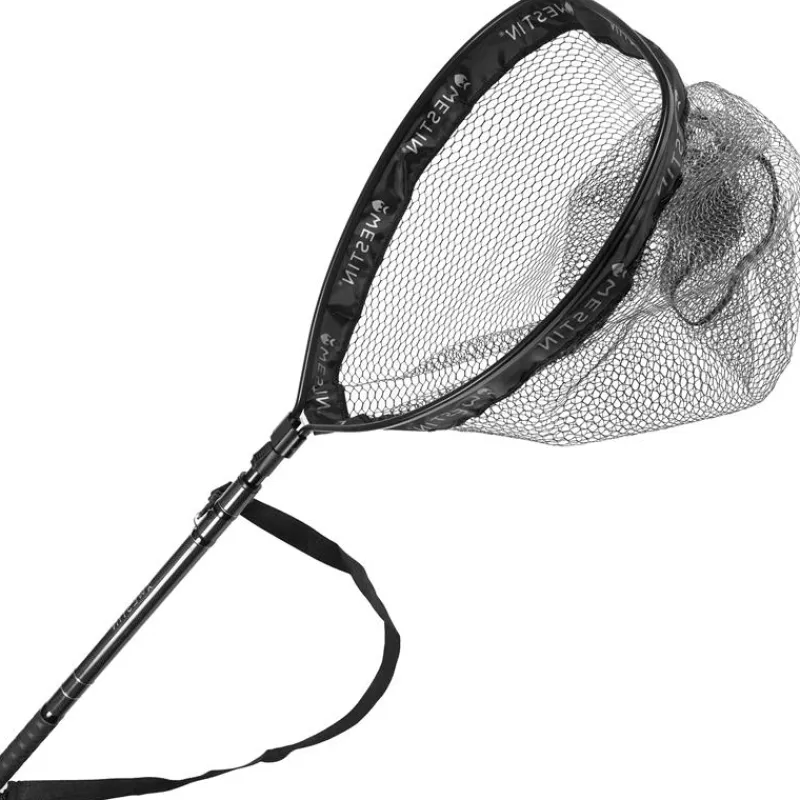 Westin Épuisette Raquette W6 Telescopic Landing Net * Epuisettes|Epuisettes