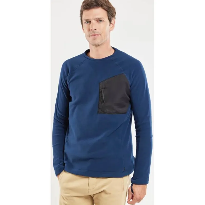 Bermudes Pull Homme Plelot Polartech - Navy * Sweats & Polaires