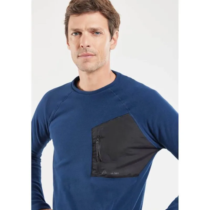 Bermudes Pull Homme Plelot Polartech - Navy * Sweats & Polaires