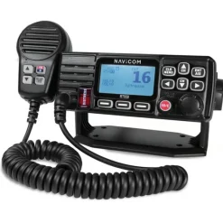 Navicom Radio Vhf Rt95 Fixe 25 Watts Avec Antenne Gps Intégrée * Equipements Bateau & Annexe