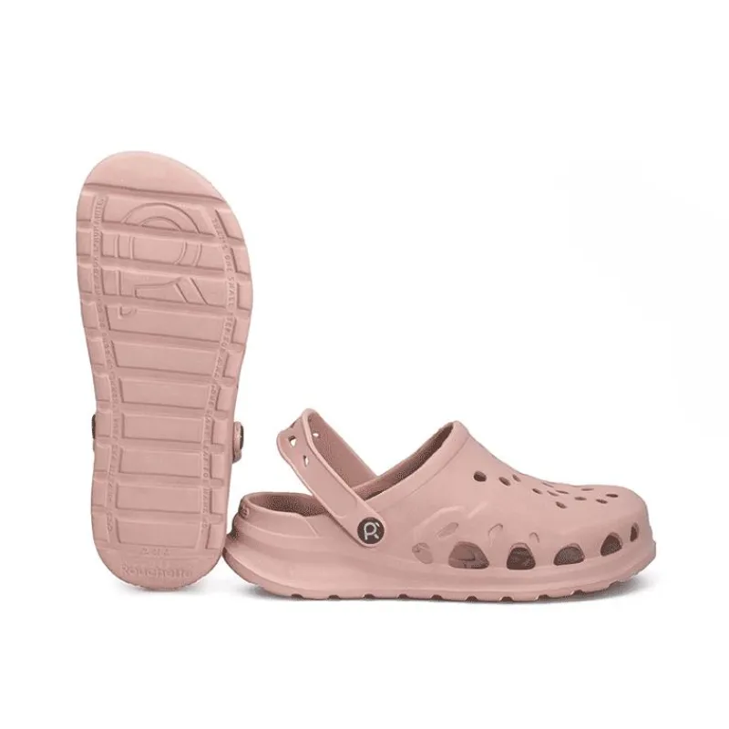 Rouchette Sabots Femme Kosmik - Rose * Bottes & Chaussures