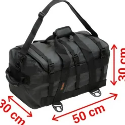 HPA Sac Semi-Étanche Dryduffle 50 Zip 50L - Noir * Bagagerie Navigation