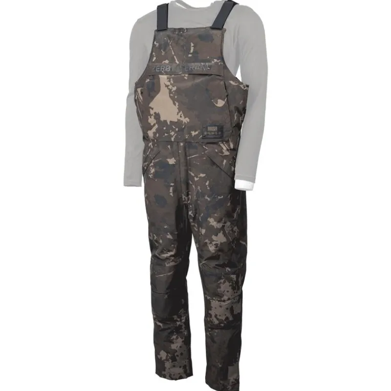 Nash Salopette Homme Zero Tolerance Helluva Waterproof - Camo * Pantalons, Salopettes & Shorts