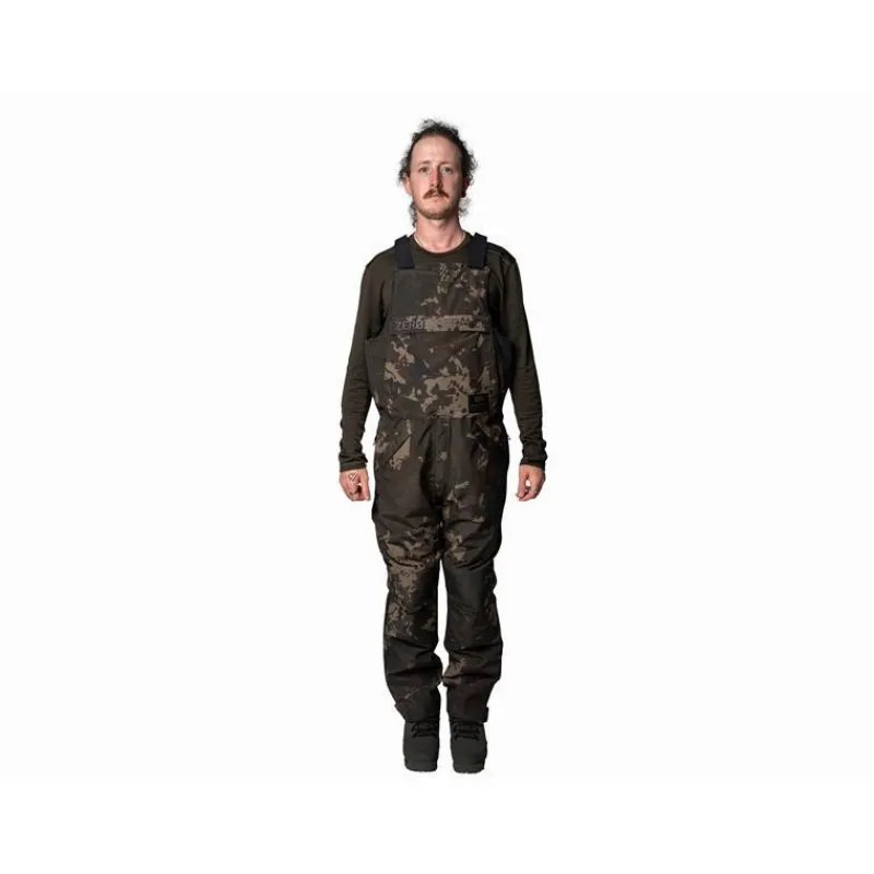 Nash Salopette Homme Zero Tolerance Helluva Waterproof - Camo * Pantalons, Salopettes & Shorts