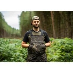Nash Salopette Homme Zero Tolerance Helluva Waterproof - Camo * Pantalons, Salopettes & Shorts