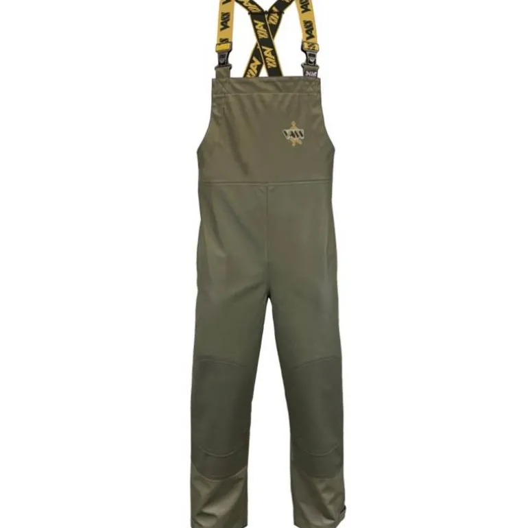 Salopette Homme Vass Team Vass 220 Unlined Bib & Brace Waterproof - Kaki