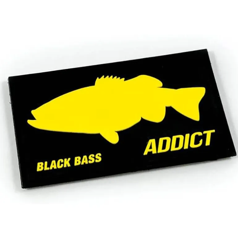 Scratch Interchangeable Fishxplorer Pour Casquette / Bonnet Silicone 3D Black Bass