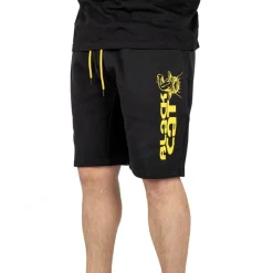 Black Cat Short Homme Jogger Shorts - Noir * Pantalons, Salopettes & Shorts
