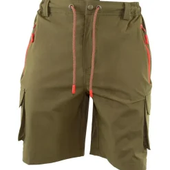 Trakker Short Homme Board Shorts - Kaki * Pantalons, Salopettes & Shorts
