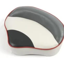 Pike n Bass Siege Assis/Debout Pike'n Bass Liseret Rouge - Gris/Noir * Equipements Bateau & Annexe