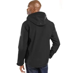 Bermudes Softshell Homme À Capuche Seaboard - Noir * Sweats & Polaires