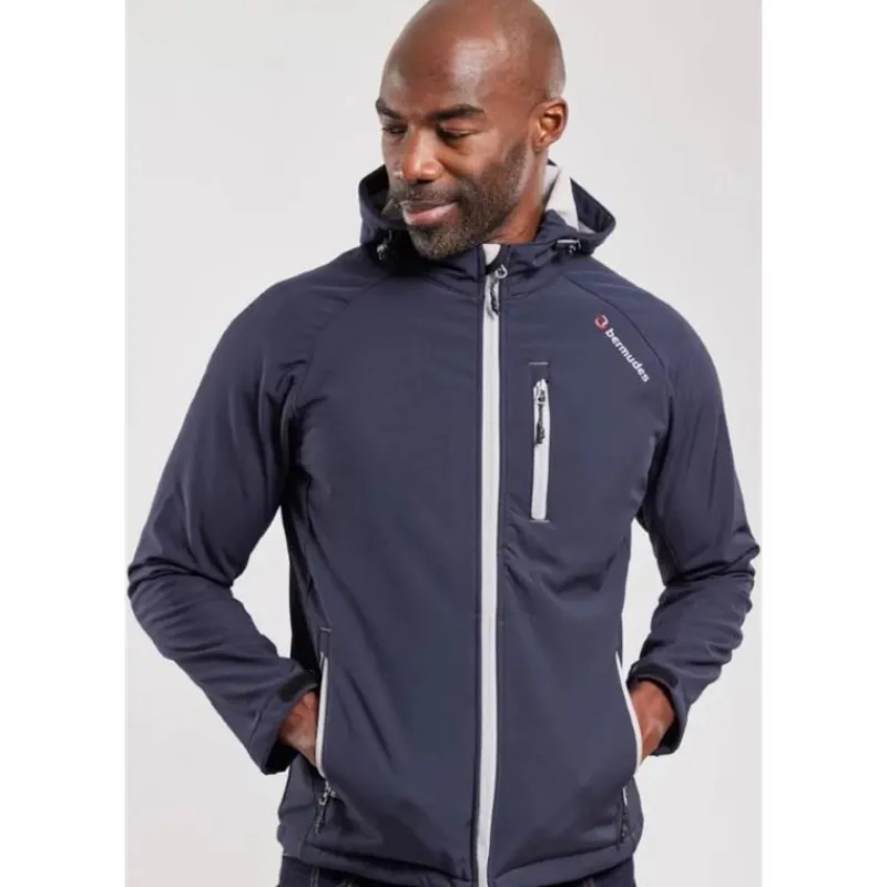 Bermudes Softshell Homme Seahood - Marine * Sweats & Polaires