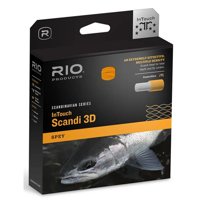 Rio Soie Mouche Scandi Intouch 3D S3 * Soies Mouche - Backing