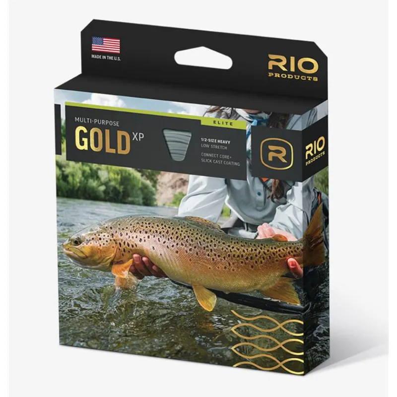 Rio Soie Elite Gold Xp * Soies Mouche - Backing