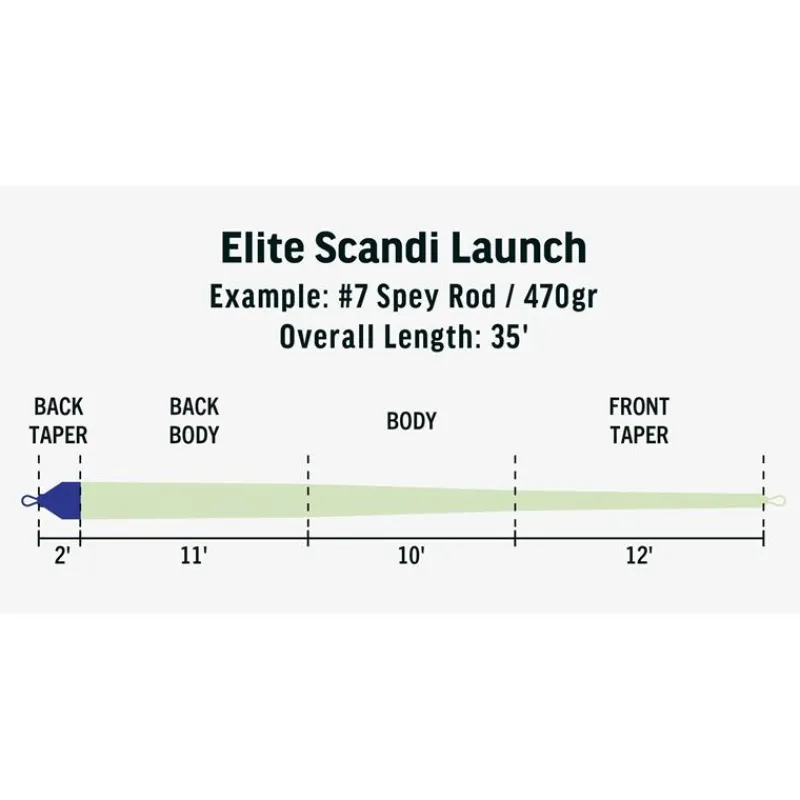 Rio Soie Elite Scandi Launch * Soies Mouche - Backing