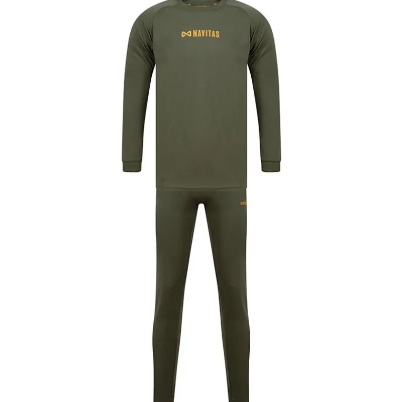 Navitas Sous-Vetement Homme Thermal Base Layer - Vert * Sous-Vêtements & Chaussettes