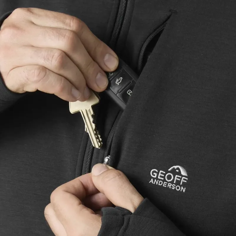 Geoff Anderson Sous Vêtement Homme Wizwool 335 - Noir * Sous-Vêtements & Chaussettes