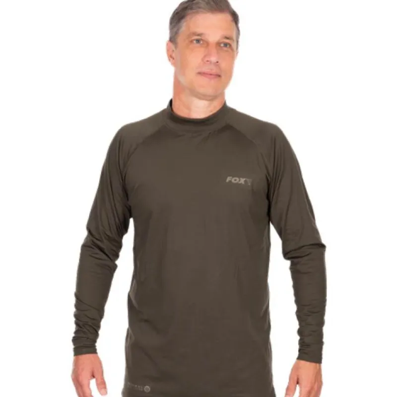 Fox Sous Vêtement Thermique Homme Thermal Base Layer - Kaki * Sous-Vêtements & Chaussettes