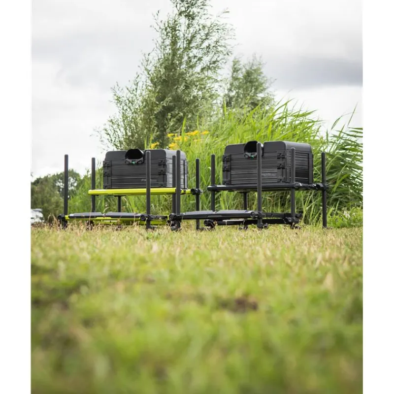 Fox Matrix Station F25 Pro Seatbox - Black Edition * Stations - Paniers Sièges