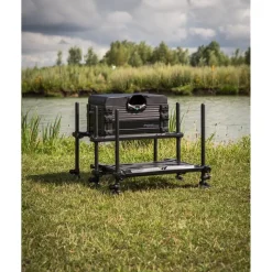 Fox Matrix Station F25 Pro Seatbox - Black Edition * Stations - Paniers Sièges