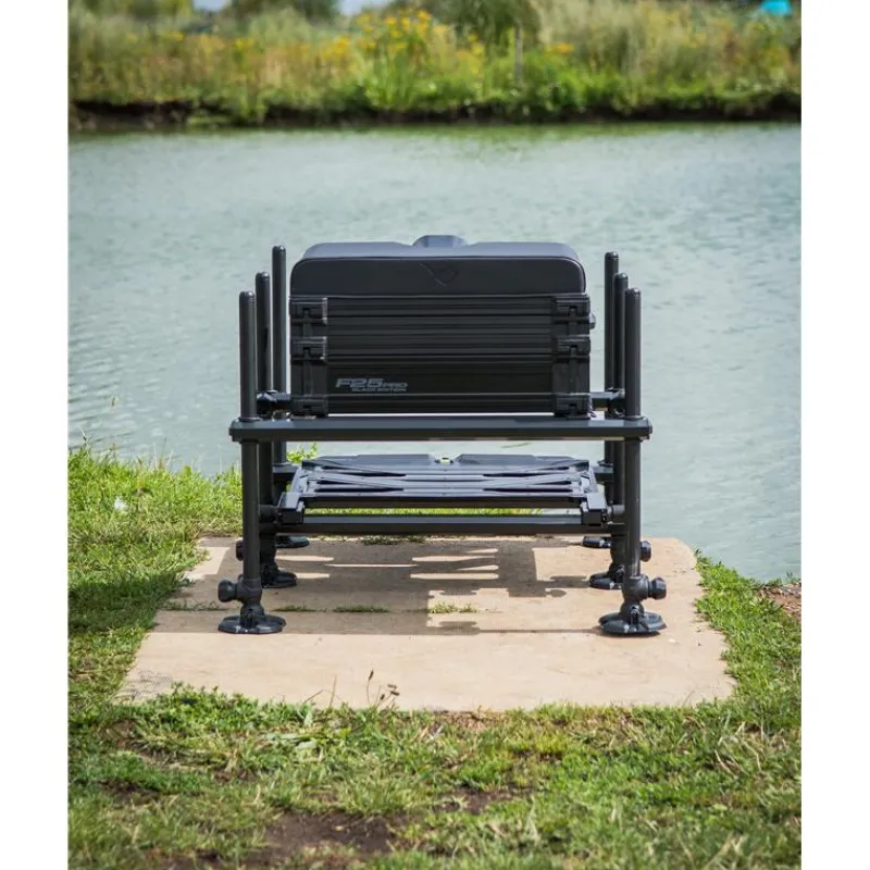 Fox Matrix Station F25 Pro Seatbox - Black Edition * Stations - Paniers Sièges