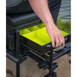 Fox Matrix Station F25 Pro Seatbox - Black Edition * Stations - Paniers Sièges