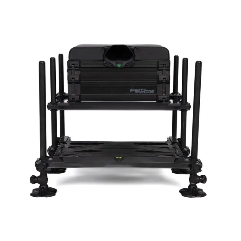 Fox Matrix Station F25 Pro Seatbox - Black Edition * Stations - Paniers Sièges