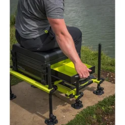 Fox Matrix Station F25 Pro Seatbox - Lime Edition * Stations - Paniers Sièges