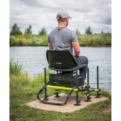 Fox Matrix Station F25 Pro Swivel Seatbox - Lime Edition * Stations - Paniers Sièges