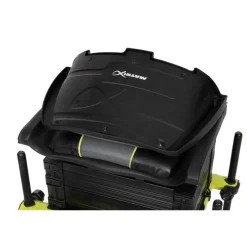 Fox Matrix Station F25 Pro Swivel Seatbox - Lime Edition * Stations - Paniers Sièges
