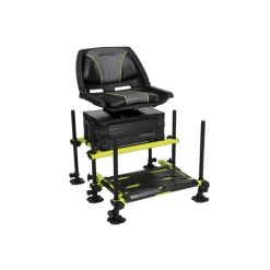 Fox Matrix Station F25 Pro Swivel Seatbox - Lime Edition * Stations - Paniers Sièges