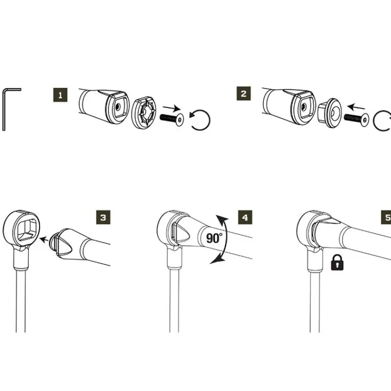 Nash Support De Canne Arriére Scope Butt Lock Peg * Rod Pods – Supports
