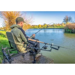 Support De Canne Korum Xs Two Rod Arm & Rests