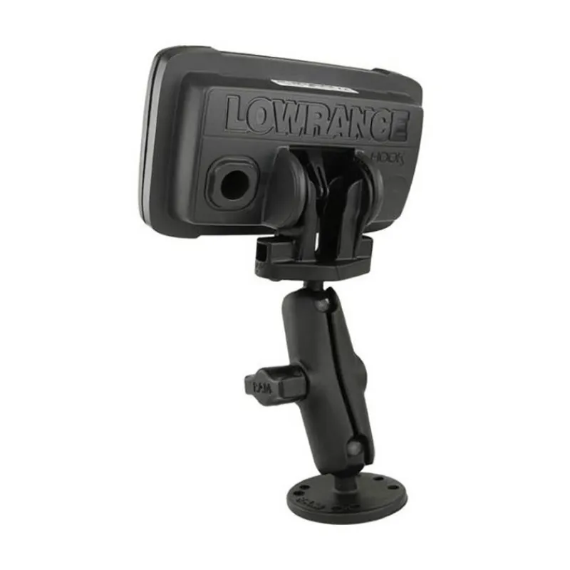 Ram Mounts Support Horizontal Pour Lowrance Hook²-4 Et Reveal 5 Boule B * Equipements Bateau & Annexe