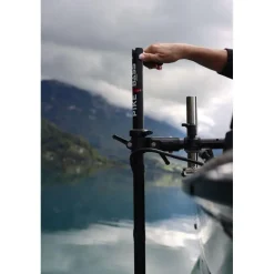Pike n Bass Support Piedestal De Perche De Sonde Pike'n Bass Live Sur Glissière * Equipements Bateau & Annexe