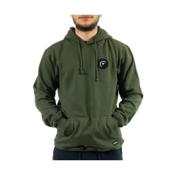 Sur vos traces Sweat À Capuche Pêche Personnalisable - Kaki * Calendriers De L'Avent|Calendriers De L'Avent