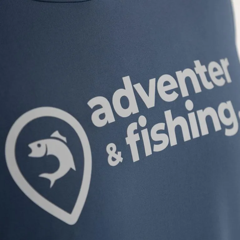 Sweat Homme Adventer & Fishing Golon Anti Uv À Capuche - Marine
