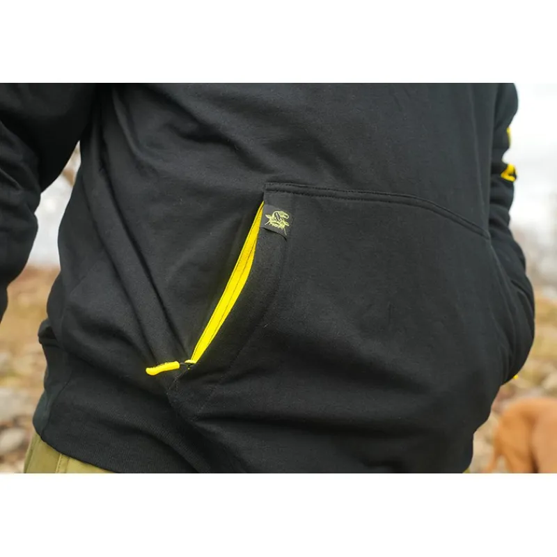 Black Cat Sweat Homme Black Hoody - Noir * Sweats & Polaires
