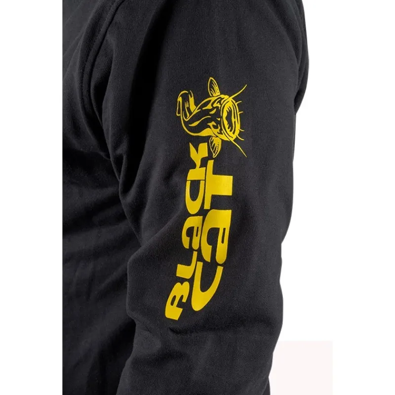 Black Cat Sweat Homme Black Hoody - Noir * Sweats & Polaires