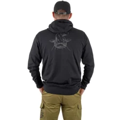 Black Cat Sweat Homme Black Hoody - Noir * Sweats & Polaires