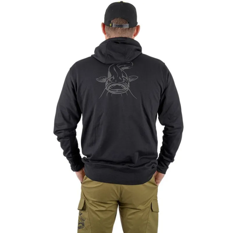 Black Cat Sweat Homme Black Hoody - Noir * Sweats & Polaires