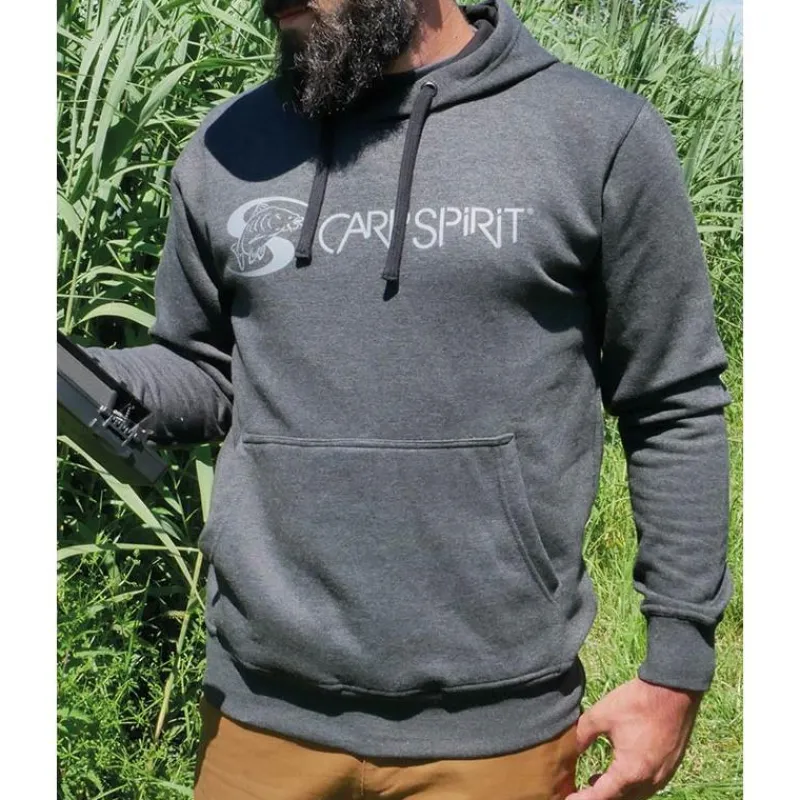 Carp Spirit Sweat Homme - Gris * Sweats & Polaires