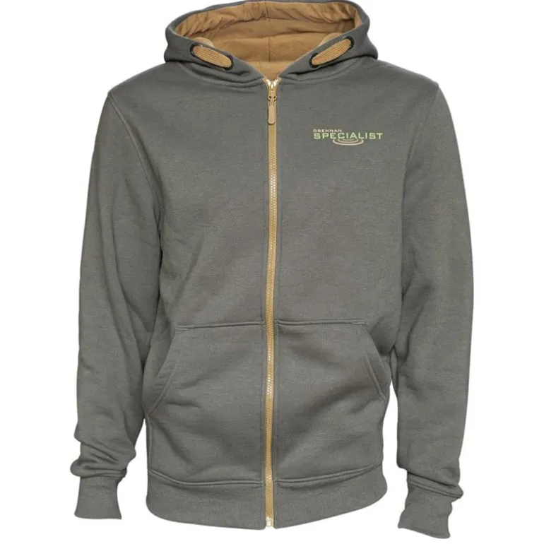 Sweat Homme Drennan Specialist Zipped Hoody - Kaki