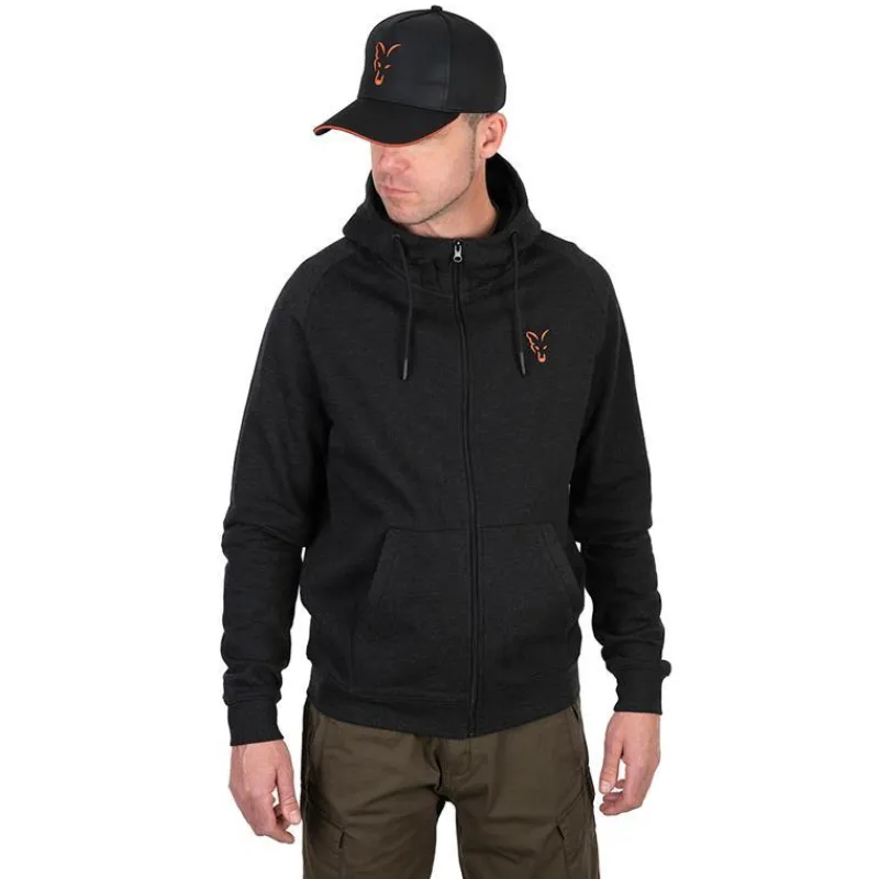 Fox Sweat Homme Collection Lw Hoody Black & Orange - Noir * Sweats & Polaires