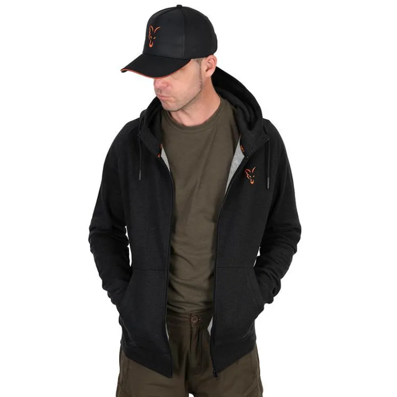 Fox Sweat Homme Collection Lw Hoody Black & Orange - Noir * Sweats & Polaires