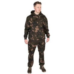 Fox Sweat Homme Lw Khaki/Camo Split Zip Hoody - Camo * Sweats & Polaires
