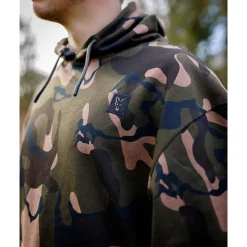 Fox Sweat Homme Lw Khaki/Camo Split Zip Hoody - Camo * Sweats & Polaires