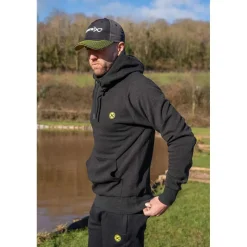 Fox Matrix Sweat Homme Black Marl Hoody - Noir * Sweats & Polaires