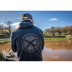 Fox Matrix Sweat Homme Stealth Zipped Hoody - Noir * Sweats & Polaires